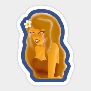 Honey Gold Sticker